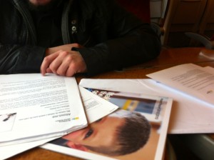 Alex looked at the notes for the meeting. It was interesting because there were photos of all the other Youth Patrons and a little bit about each of them.