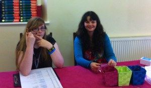 Thanks to Suzie and Esther for booking everyone in